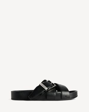 Balenciaga Belt Mule - Black