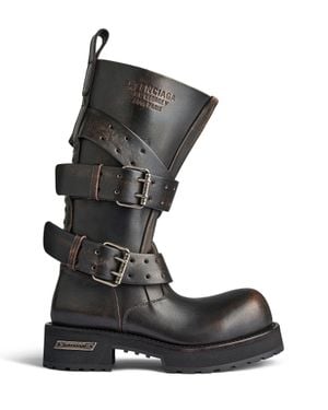 Balenciaga Venom Hohe Stiefel - Schwarz