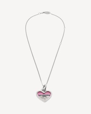 Balenciaga Darling Necklace - Metallic