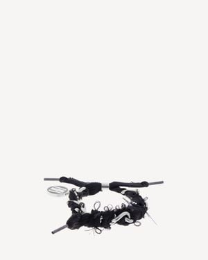 Balenciaga Nano Lace Bracelet - Black