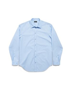 Balenciaga Standard Shirt - Blue
