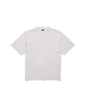 BALENCIAGA｜SHORT-SLEEVED ROUND NECK T-SHIRTS (739784 TO Balenciaga Black Cotton Logo Crew Neck Short Sleeves T-shirt