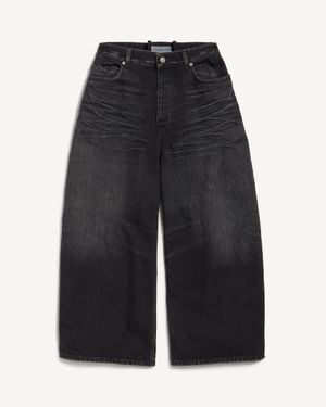 Balenciaga Curved Jeans - Black