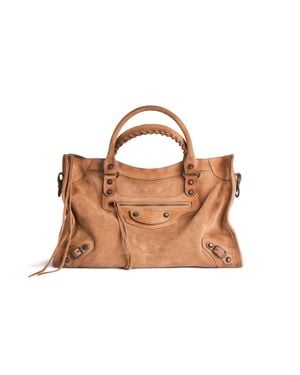 Balenciaga Le City Tasche Mittelgroß - Braun