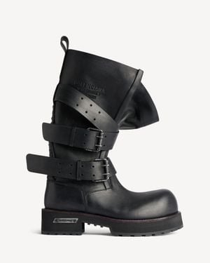 Balenciaga Venom High Boot - Black