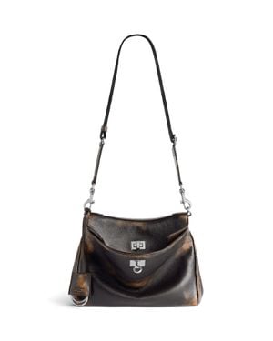 Balenciaga Bolso Messenger Rodeo Pequeño - Negro