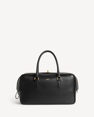 Balenciaga Le 7 Bowling Bag Medium - Black