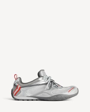 Balenciaga Radar Gradient Lines Sneaker - Weiß