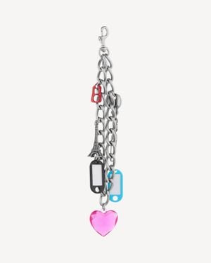 Balenciaga Charm/Keychain Hourglass Soft Big Souvenirs in Pink | Lyst