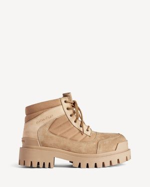 Balenciaga Combat Strike Low Boot - Natural