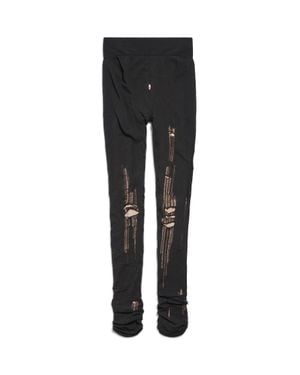 Balenciaga Medias Desgastadas - Negro