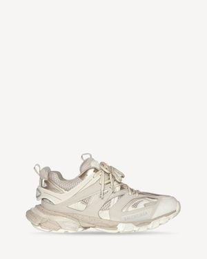 Balenciaga Track Recycled-Sole Mesh And Nylon Trainers - Natural