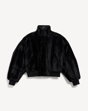 Balenciaga Cropped Jacket - Black