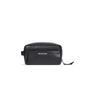 Balenciaga Explorer Kulturbeutel - Schwarz