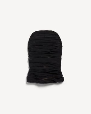 Balenciaga Fitted Bustier Top - Black