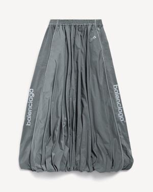 Balenciaga Bodies Balloon Tracksuit Skirt - Grey