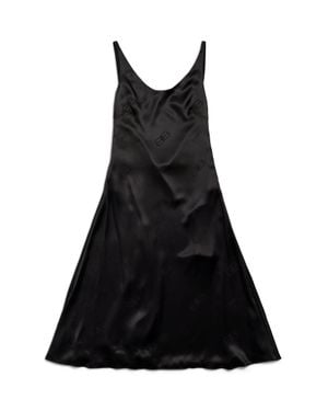 Balenciaga Minimal Midi Dress - Black