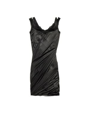 Balenciaga Twisted Slip Dress - Black