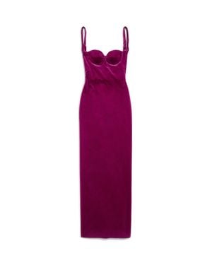 Balenciaga Fitted Gown - Purple