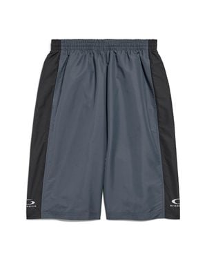 Balenciaga Loop Sports Icon Basketball Swim Shorts - Grey