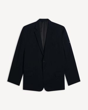 Balenciaga Washed Jacket - Blue
