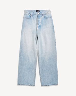 Balenciaga Baggy Trousers - Blue