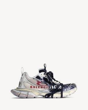 Balenciaga 3Xl Split Logo Sneaker - White
