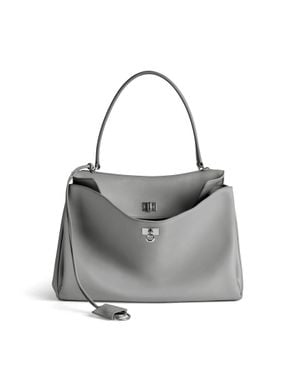 Balenciaga Borsa Rodeo Media - Grigio