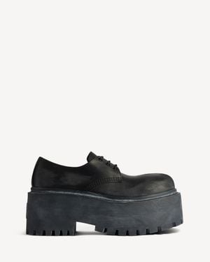 Balenciaga Strike Platform Derby - Black