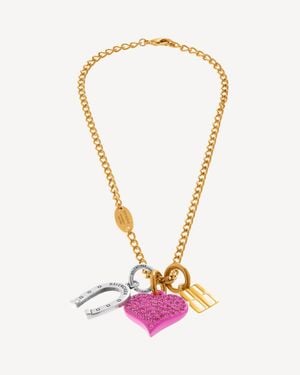 Balenciaga Carousel Horseshoe Collector Necklace - Metallic