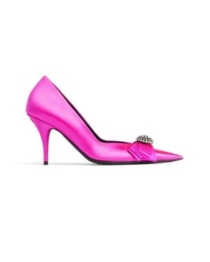 Balenciaga Avenue Palazzo Pumps - Pink