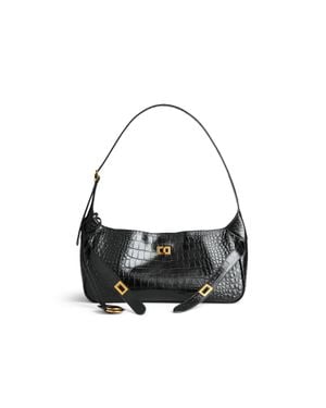 Balenciaga Bel Air Schultertasche Klein - Schwarz