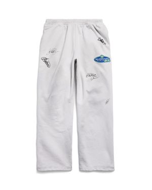 Balenciaga Pantalón Baggy Banana - Gris