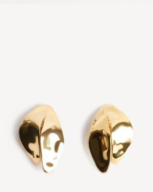 Balenciaga Bloom Xs Earrings - Metallic