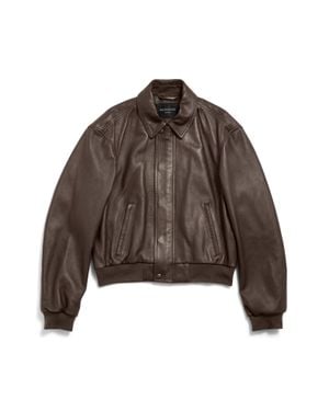 Balenciaga Taxi Jacket - Brown