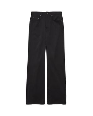 Balenciaga Straight Fit Tailored Pants - Black