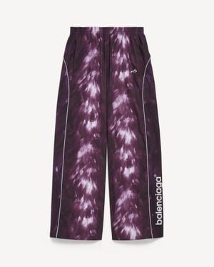 Balenciaga Bodies Tracksuit Pants - Purple