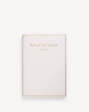 Balenciaga Fragrance Notebook A5 With Cover - White