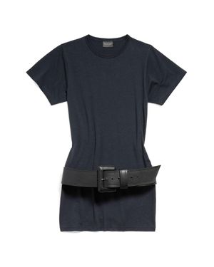 【BALENCIAGA】acky Tatoo Tシャツ Women's Tacky Tattoo T-shirt Small Fit in Light Blue