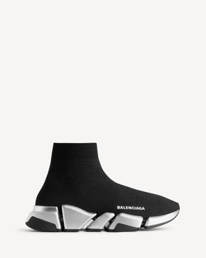 Balenciaga Speed 2.0 Recycled Knit Trainer - Black