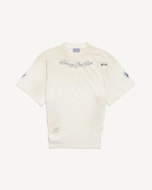 Balenciaga Classic Ink Short Sleeve Top - White
