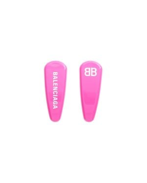 Balenciaga Holli Haarspangen-Set - Pink