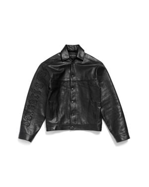 Balenciaga Hemdjacke - Schwarz