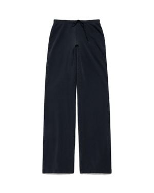 Balenciaga Bow Flared Sweatpants - Blue