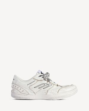 Balenciaga Hamptons Sports Shoes - White