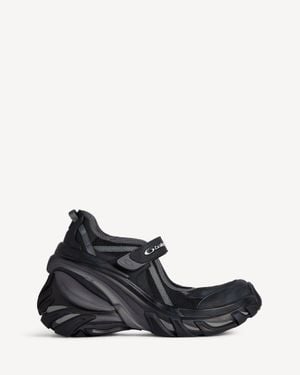 Balenciaga Hydra Mary Jane Sneaker - Schwarz