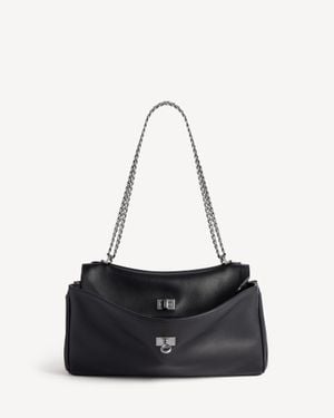 Balenciaga Rodeo East-West Chain Bag - Black
