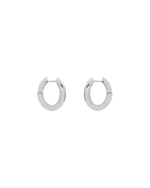 Balenciaga Loop Xs Earrings - White