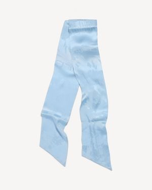 Balenciaga Bufanda Washed Crayon - Azul