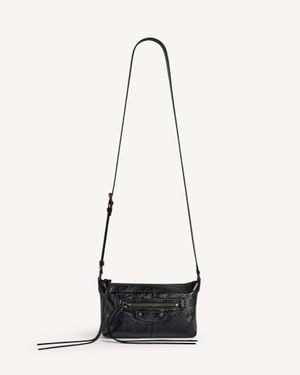 Balenciaga Le City Phone Pouch - White